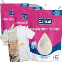 Percarbonato Sódio Calisul Tira Manchas Alvejante - 1KG