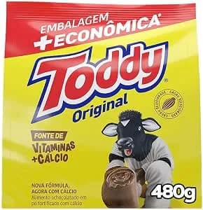 Achocolatado em Pó Original Toddy 480G + Econômica