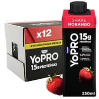 Bebida Láctea UHT Morango 12x250ml