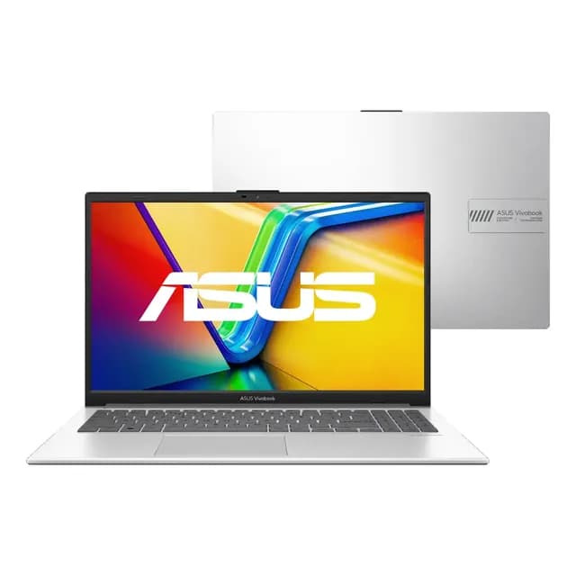 Notebook ASUS Vivobook Go E1504GA Intel Core i3 N305 4GB Ram 256GB SSD Linux KeepOS Tela 15,6" FHD Silver - NJ447