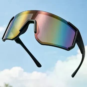 Óculos De Sol Esportivouv400 Espelhado Para Corrida Ciclismo