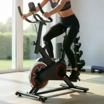 Bicicleta Ergométrica Compacta e Silenciosa LIFTNESS Bike Apartamento