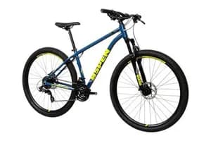 Bicicleta Caloi Aspen - Câmbio Shimano TX 24v, Freio a Disco Hidráulico, Suspensão 80mm com Trava