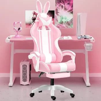 BARATOOO 😱💺 Cadeira GAMER FOFA 😍 Pras Meninas Gamers 🧏‍♀️