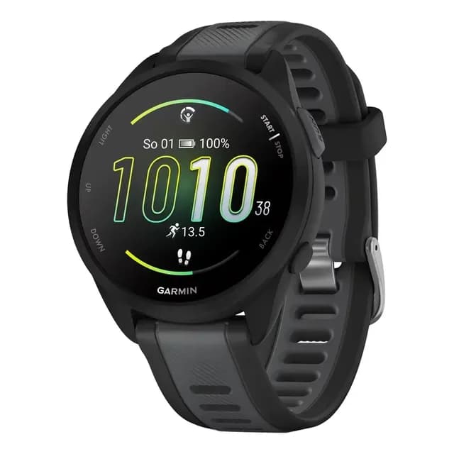 Garmin Forerunner 165 Smartwatch, Tela Amoled 43mm + Nf Preto