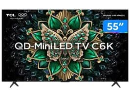 Smart TV 55 4K MiniLED 120Hz Google TV TCL