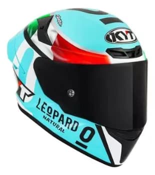 Capacete Fechado Kyt Tt Course Dennis Foggia Cor Azul Tamanho Do Capacete 61/62