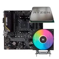 Kit Upgrade ASUS TUF Gaming A520M-PLUS II + Ryzen 5 5500F + Air Cooler MACH1 ARCTIC