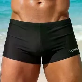 Sunga Boxer Masculina Poliamida Moda Praia Verão Voker
