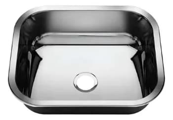 Cuba Pia Número 0 Cozinha Inox American Steel 40x34x11 Rasa