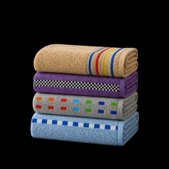 Kit 4 Toalhas De Banho Felpuda Grande 1,40m X 70cm Sortidas