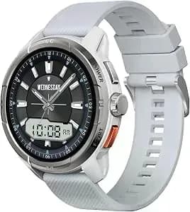 Haylou Solar Ultra Smartwatch Para Mulheres E Homens, Prata