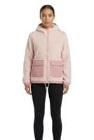 Jaqueta Feminina Reebok Fleece Dupla Face Rosa