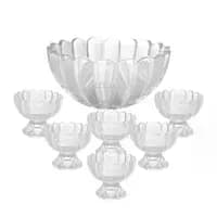 Conjunto 7 Peças Bowl e Taças Sobremesa Geneva