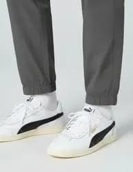 Tênis Masculino E Feminino Club 5v5 Puma Puma White-puma Black-puma Gold Liso 42