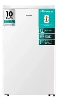 Frigobar Hisense 115 Litros Porta Reversível Branco 1 Porta RR157NW3A (110, Volts)
