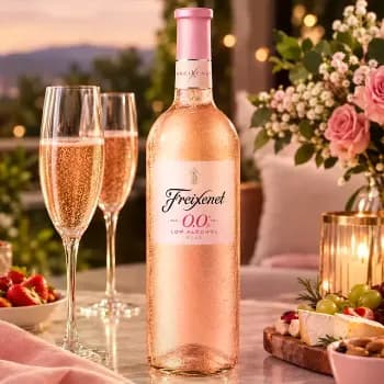Vinho Freixenet Desalcoolizado Demi-sec Rosé 750ml