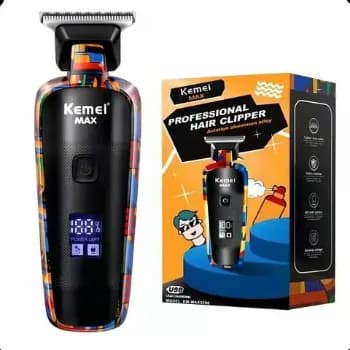 Máquina De Acabamento Itan Kemei Max5090 Cortador De Cabelo Bivolt