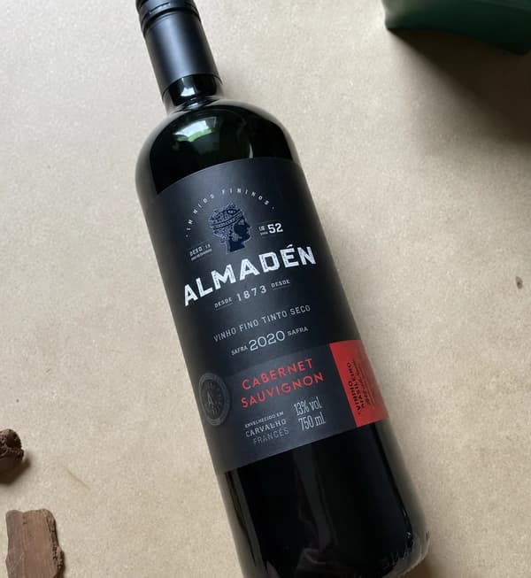 Almaden Vinho Cabernet Sauvgnon Tinto Suave 750Ml