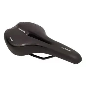 Selim Mtb Gel Tech Vazado Banco Confortavel Anatômico Bike