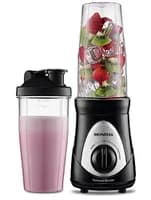 Blender Personal Mondial 300W Preto/Prata