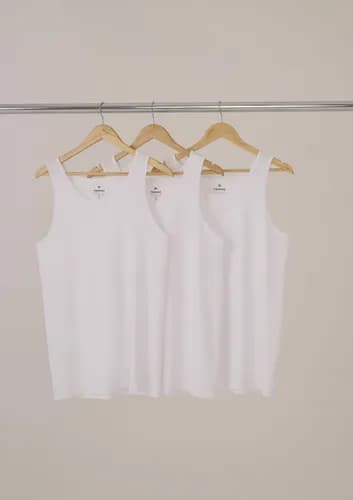 Kit 3 Regatas Masculinas Slim - Hering