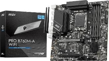 Placa Mãe MSI PRO B760M-A DDR4 WIFI