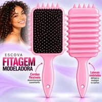 Escova Modeladora para Cabelos Cacheados e Crespos