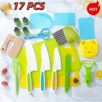 Kit Montessori Cozinha Infantil Educativa 17 Peças